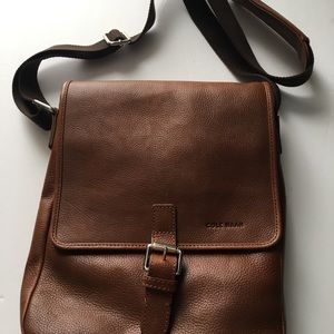 Cole Haan Leather Reporter Bag
